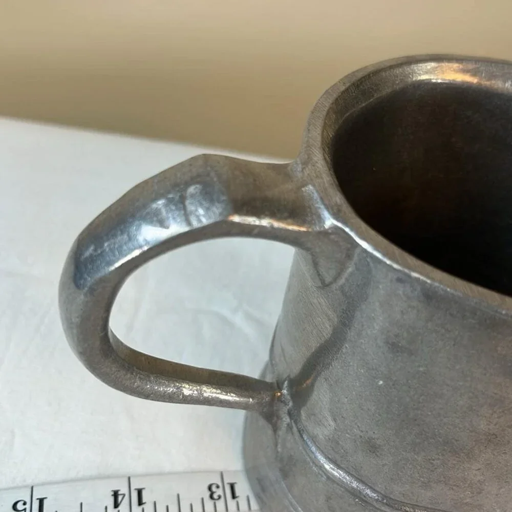 Vintage WIlton Armetale Lg Straight Side Tankard Tavern Pub‎ Props Renaissance